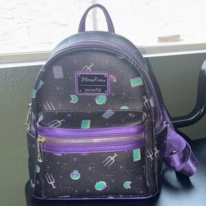 Disney Enchanted Black and Purple Backpack